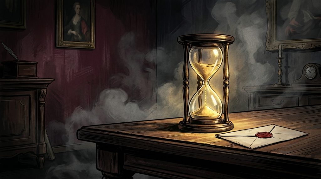 Illustration for the Burr track "Wait For Me"